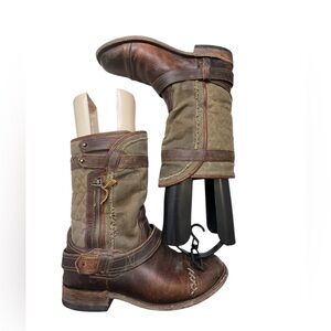 Lane Women's Worn Sage Dustoff Ankle Boots  size 10